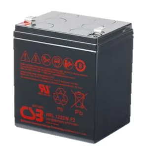 PM1999:  CSB HRL1225WF2-FR Battery 12v 25W Valve Regulated Lead Acid
