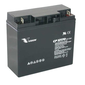 PM0176: 12V 17AH SLA Battery, Nut & Bolt Terminal