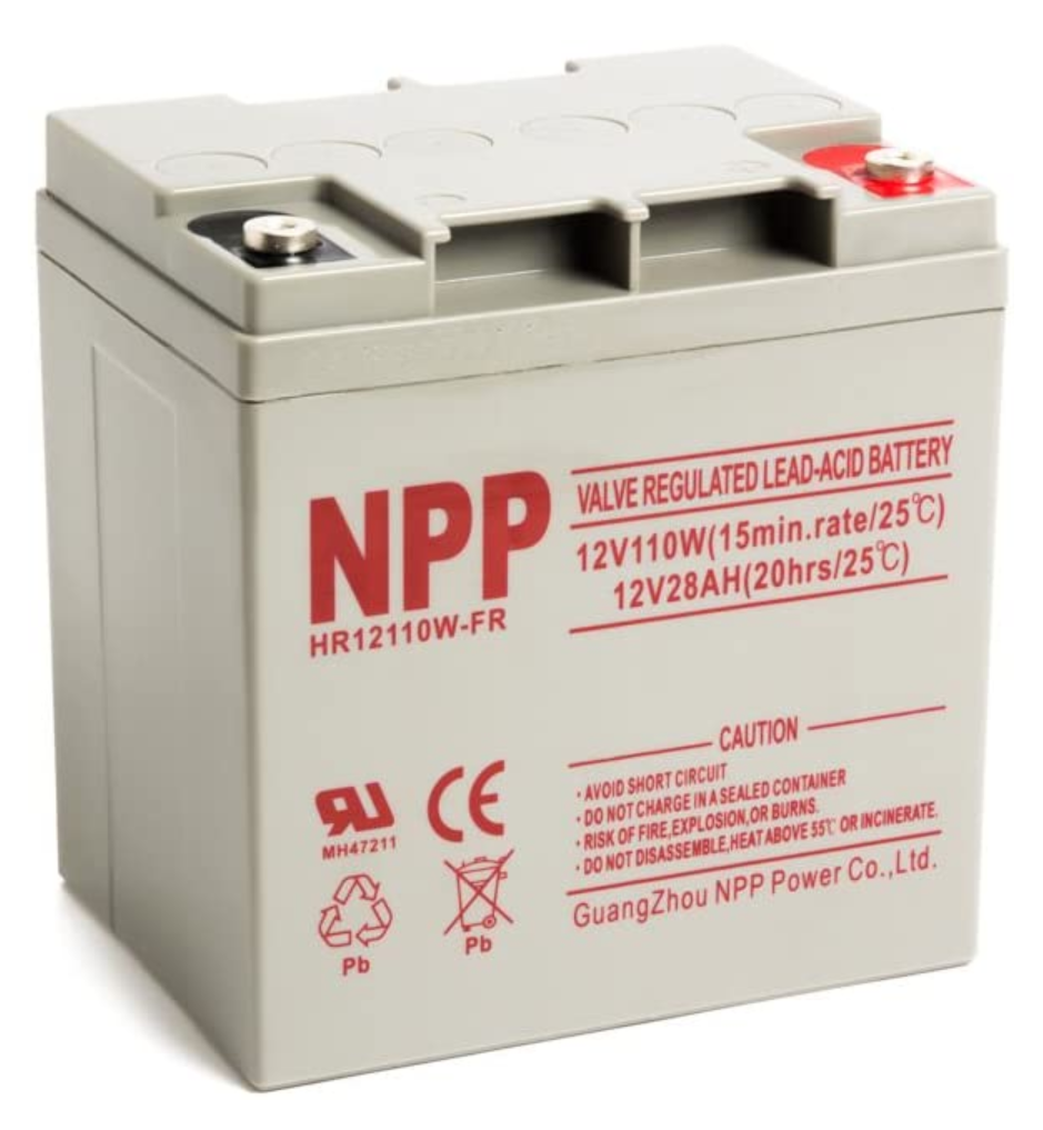 PM0083: 12V 24AH SLA Battery, T14 Terminal