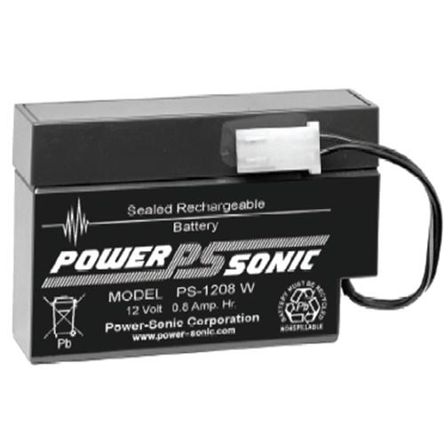 PM0302: 12V 0.8AH SLA Battery, Plug Terminal