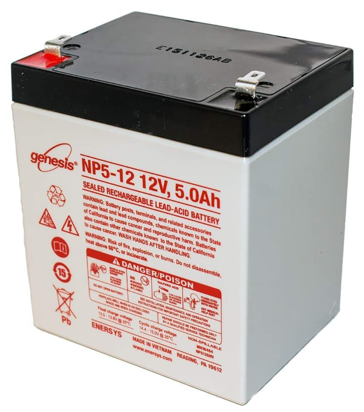 PM0191:  ALLIED HEALTHCARE OPTIVAC G180 G180CE ASPIRATOR BATTERY