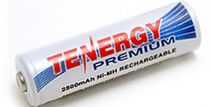 PM0237:  AA BATTERY NIMH 2500MAH BUTTON TOP